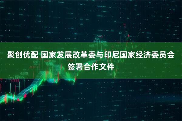 聚创优配 国家发展改革委与印尼国家经济委员会签署合作文件